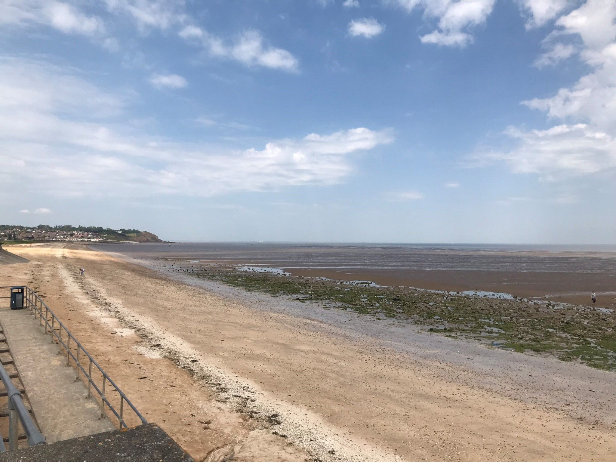 View to the west of leysdown beach looking towards Little Groves