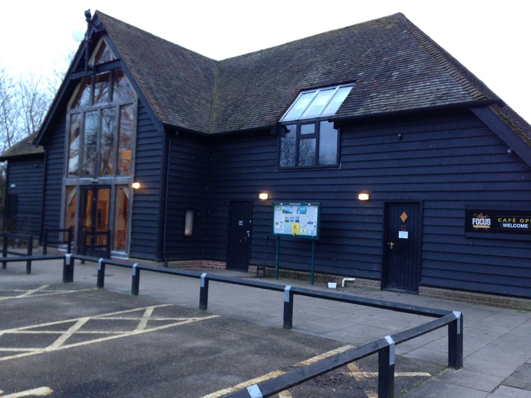 Riverside Country Parks Focus Cafe and Visitors Centre building