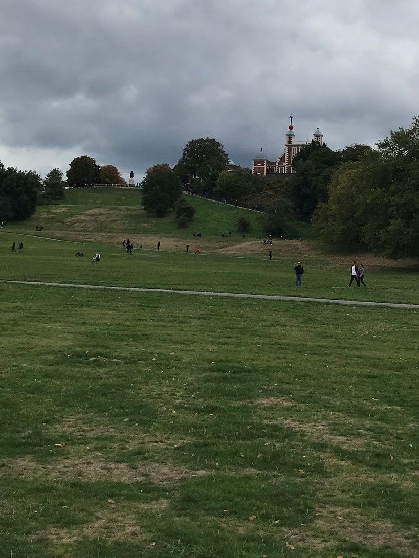 view of the Royal Observatory at from Greenwich Park